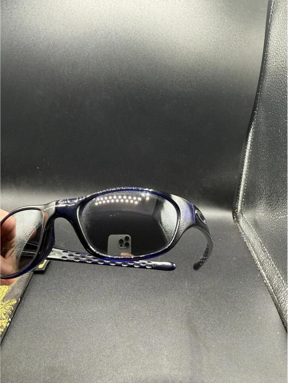 Oakley Fives Gen 1 Dark Crystal Blue/Black Iridium Lenses 03-123